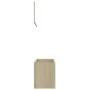 Set de muebles de baño 2 pzas madera contrachapada blanco roble by , Bathroom furniture - Ref: Foro24-804814, Price: 81,23 €,...