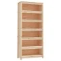 Estantería madera maciza de pino 80x35x183 cm by , Bookcases and shelves - Ref: Foro24-821694, Price: 164,39 €, Discount: %