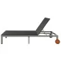 Tumbona doble con ruedas ratán sintético negro von , Liegen - Ref: Foro24-43977, Preis: 288,26 €, Rabatt: %