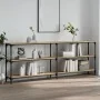 Mesa consola madera de ingeniería roble Sonoma 200x29x75 cm by , Side tables - Ref: Foro24-834111, Price: 127,70 €, Discount: %