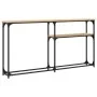 Mesa consola madera de ingeniería roble Sonoma 145x22,5x75 cm von , Seitentische - Ref: Foro24-834096, Preis: 57,66 €, Rabatt: %