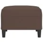 Reposapiés de cuero sintético marrón 70x55x41 cm von , Osmanen - Ref: Foro24-349313, Preis: 59,83 €, Rabatt: %