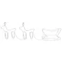 Renos y trineo de Navidad decoración jardín 576 LEDs by , Christmas lights - Ref: Foro24-51257, Price: 81,31 €, Discount: %