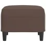 Reposapiés de cuero sintético marrón 60x50x41 cm by , Ottomans - Ref: Foro24-349289, Price: 50,42 €, Discount: %