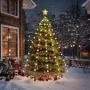 Red de luces de árbol de Navidad 180 LEDs blanco frío 180 cm von , Schläuche und Lichterketten - Ref: Foro24-328872, Preis: 2...