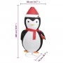 Pingüino de Navidad decorativo con LED tela lujosa 180 cm de , Luces de Navidad - Ref: Foro24-329764, Precio: 134,42 €, Descu...