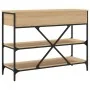 Mesa consola cajones estantes madera de ingeniería roble Sonoma von , Seitentische - Ref: Foro24-833404, Preis: 131,41 €, Rab...