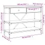 Mesa consola cajones estantes madera de ingeniería roble Sonoma von , Seitentische - Ref: Foro24-833404, Preis: 131,41 €, Rab...