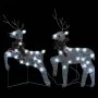 Renos de Navidad 2 unidades 40 LED plateado by , Christmas lights - Ref: Foro24-342684, Price: 50,25 €, Discount: %