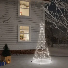 Árbol de Navidad con pincho 200 LED blanco frío 180 cm by , Christmas trees - Ref: Foro24-343567, Price: 73,46 €, Discount: %