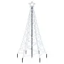 Árbol de Navidad con pincho 200 LED blanco frío 180 cm by , Christmas trees - Ref: Foro24-343567, Price: 73,46 €, Discount: %