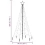 Árbol de Navidad con pincho 200 LED blanco frío 180 cm by , Christmas trees - Ref: Foro24-343567, Price: 73,46 €, Discount: %