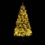 Árbol de Navidad con luces y piñas PVC PE verde 225 cm by , Christmas trees - Ref: Foro24-344290, Price: 172,05 €, Discount: %