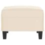 Reposapiés tela de microfibra beige 70x55x41 cm von , Osmanen - Ref: Foro24-349366, Preis: 60,44 €, Rabatt: %