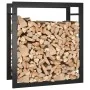 Leñero de acero negro mate 50x28x56 cm von , Brennholztaschen und -halter - Ref: Foro24-350304, Preis: 26,84 €, Rabatt: %