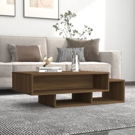 Mesa de centro madera de ingeniería roble marrón 105x55x32 cm by , Coffee table - Ref: Foro24-815983, Price: 65,64 €, Discoun...