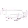 Mesa de centro madera de ingeniería roble marrón 105x55x32 cm by , Coffee table - Ref: Foro24-815983, Price: 65,64 €, Discoun...