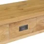 Mesa consola madera de teca maciza 90x30x80 cm by , Side tables - Ref: Foro24-244481, Price: 187,28 €, Discount: %