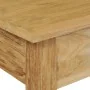 Mesa consola madera de teca maciza 90x30x80 cm by , Side tables - Ref: Foro24-244481, Price: 187,28 €, Discount: %