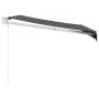 Toldo retráctil aluminio y tela gris antracita 3x2,5 m von , Markisen - Ref: Foro24-3154436, Preis: 195,03 €, Rabatt: %