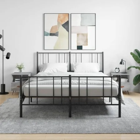 Mesitas noche 2 uds madera ingeniería gris Sonoma 40x35x47,5 cm von , Nachttische - Ref: Foro24-827385, Preis: 54,45 €, Rabat...