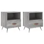 Mesitas noche 2 uds madera ingeniería gris Sonoma 40x35x47,5 cm von , Nachttische - Ref: Foro24-827385, Preis: 54,45 €, Rabat...
