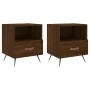Mesita noche 2 uds madera ingeniería marrón roble 40x35x47,5 cm von , Nachttische - Ref: Foro24-827387, Preis: 60,42 €, Rabat...