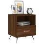 Mesita noche 2 uds madera ingeniería marrón roble 40x35x47,5 cm von , Nachttische - Ref: Foro24-827387, Preis: 60,42 €, Rabat...