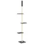 Árbol rascador gatos suelo a techo gris oscuro 267,5-297,5 cm de , Mobiliario para gatos - Ref: Foro24-171707, Precio: 75,23 ...