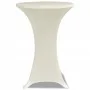 2 Manteles color crema ajustados para mesa de pie - 70 cm diámetro von , Abdeckungen - Ref: Foro24-241208, Preis: 28,48 €, Ra...