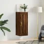Armario de pared madera ingeniería marrón roble 34,5x34x90 cm by , Sideboards - Ref: Foro24-835025, Price: 50,80 €, Discount: %