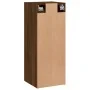 Armario de pared madera ingeniería marrón roble 34,5x34x90 cm by , Sideboards - Ref: Foro24-835025, Price: 50,80 €, Discount: %