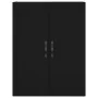 Armarios de pared 2 uds madera de ingeniería negro by , Sideboards - Ref: Foro24-3197890, Price: 171,15 €, Discount: %