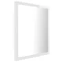 Espejo de baño acrílico blanco brillo 40x8,5x37 cm von , Badezimmerwaschtische - Ref: Foro24-804913, Preis: 30,29 €, Rabatt: %