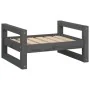 Cama para perros madera maciza de pino gris 55,5x45,5x28 cm de , Camas para perros - Ref: Foro24-821469, Precio: 31,44 €, Des...