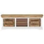 Mueble para TV de madera maciza de mango 118x30x40 cm by , Closets and storage - Ref: Foro24-247970, Price: 271,95 €, Discoun...