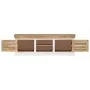 Mueble para TV de madera maciza de mango 118x30x40 cm by , Closets and storage - Ref: Foro24-247970, Price: 271,95 €, Discoun...