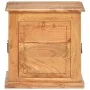 Baúl de madera maciza de acacia 40x40x40 cm de , Baúles de almacenamiento - Ref: Foro24-289649, Precio: 140,08 €, Descuento: %