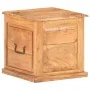 Baúl de madera maciza de acacia 40x40x40 cm de , Baúles de almacenamiento - Ref: Foro24-289649, Precio: 140,08 €, Descuento: %