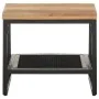 Mesa auxiliar de madera maciza de acacia 40x40x35 cm by , Side tables - Ref: Foro24-320243, Price: 64,15 €, Discount: %