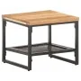 Mesa auxiliar de madera maciza de acacia 40x40x35 cm by , Side tables - Ref: Foro24-320243, Price: 64,15 €, Discount: %