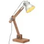Lámpara de mesa industrial plateada redonda 58x18x90 cm E27 von , Lampen - Ref: Foro24-320551, Preis: 56,00 €, Rabatt: %