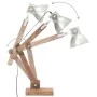 Lámpara de mesa industrial plateada redonda 58x18x90 cm E27 von , Lampen - Ref: Foro24-320551, Preis: 56,00 €, Rabatt: %