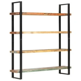 Estantería de 4 niveles madera maciza reciclada 160x40x180 cm by , Bookcases and shelves - Ref: Foro24-321067, Price: 459,61 ...