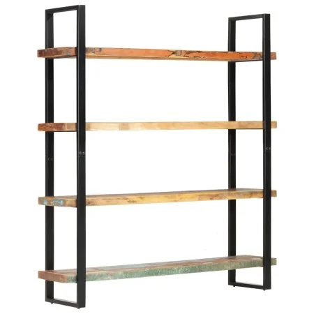 Estantería de 4 niveles madera maciza reciclada 160x40x180 cm by , Bookcases and shelves - Ref: Foro24-321067, Price: 459,61 ...