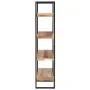 Estantería de 4 niveles madera maciza reciclada 160x40x180 cm by , Bookcases and shelves - Ref: Foro24-321067, Price: 459,61 ...