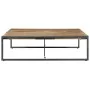 Mesa de centro madera de mango rugosa 140x140x40 cm by , Coffee table - Ref: Foro24-321576, Price: 379,20 €, Discount: %