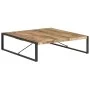 Mesa de centro madera de mango rugosa 140x140x40 cm by , Coffee table - Ref: Foro24-321576, Price: 379,20 €, Discount: %
