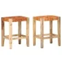 Taburetes de bar 2 piezas cuero auténtico marrón 60 cm von , Küchenhocker - Ref: Foro24-321831, Preis: 143,63 €, Rabatt: %