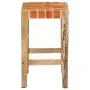 Taburetes de bar 2 piezas cuero auténtico marrón 60 cm von , Küchenhocker - Ref: Foro24-321831, Preis: 143,63 €, Rabatt: %